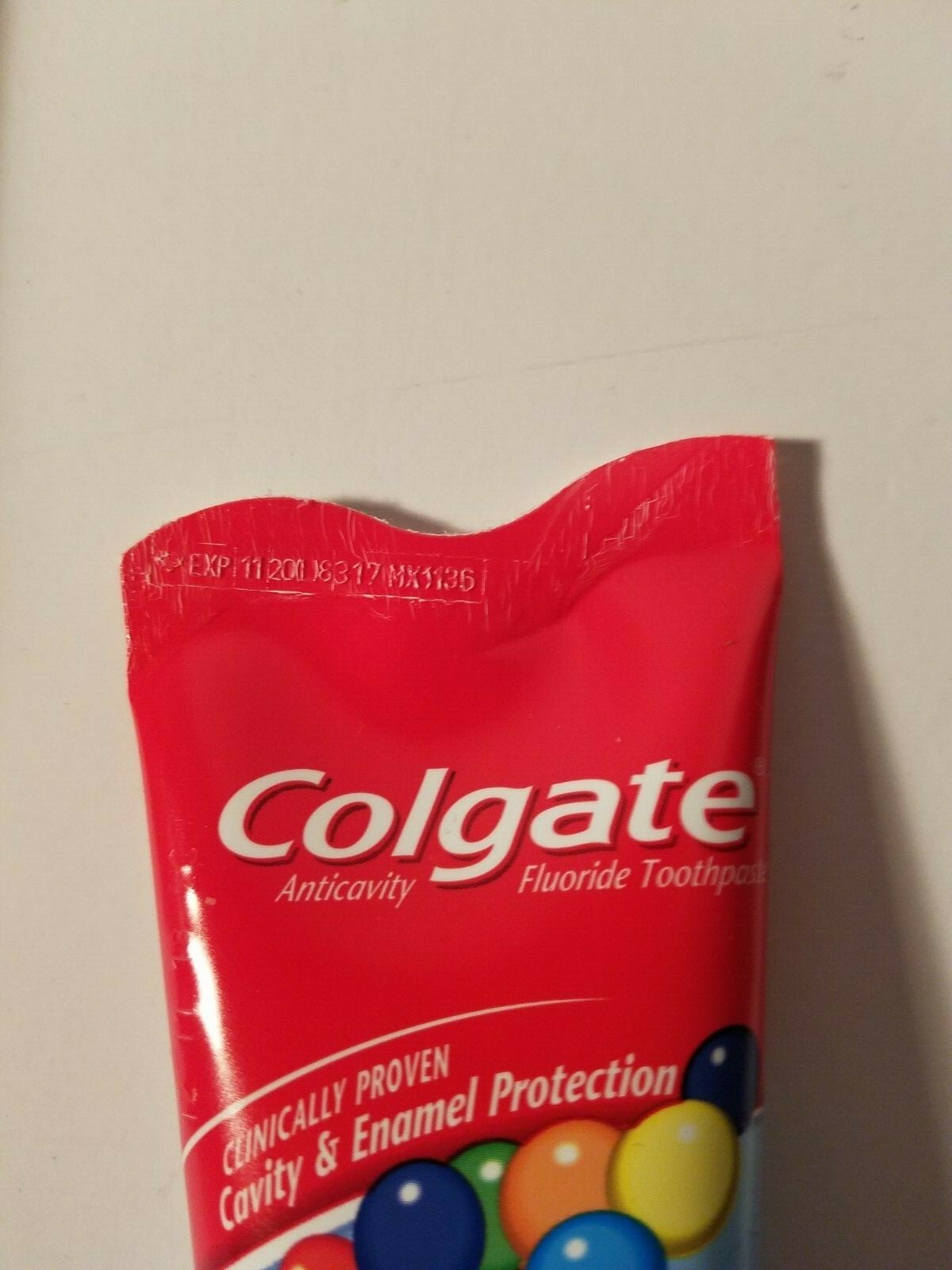 Colgate Kids Mild Bubble Fruit Flavor Toothpaste 3.5 oz. Lot of 3 new sealed