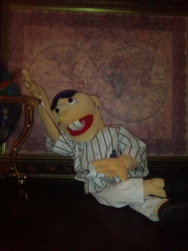 Jeffy Jeffy  15 inch Puppet OOAK