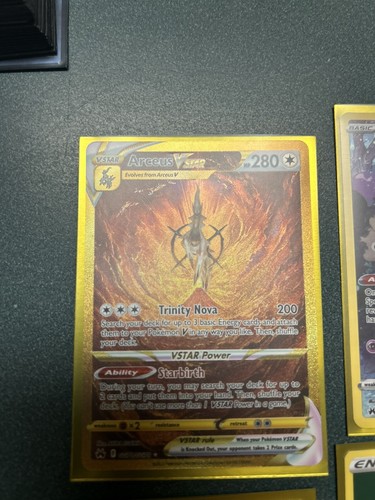 Arceus VSTAR GG70/GG70 Gold Full Art - NM Crown Zenith