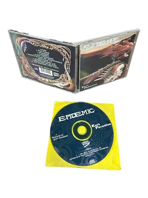 Epidemic   Exit Paradise 3984-14040-2 USA 1st Press CD Thrash Death Metal
