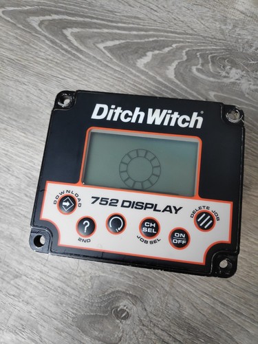 Ditch Witch 752 Tracker w/ Ditch Witch 752 Display