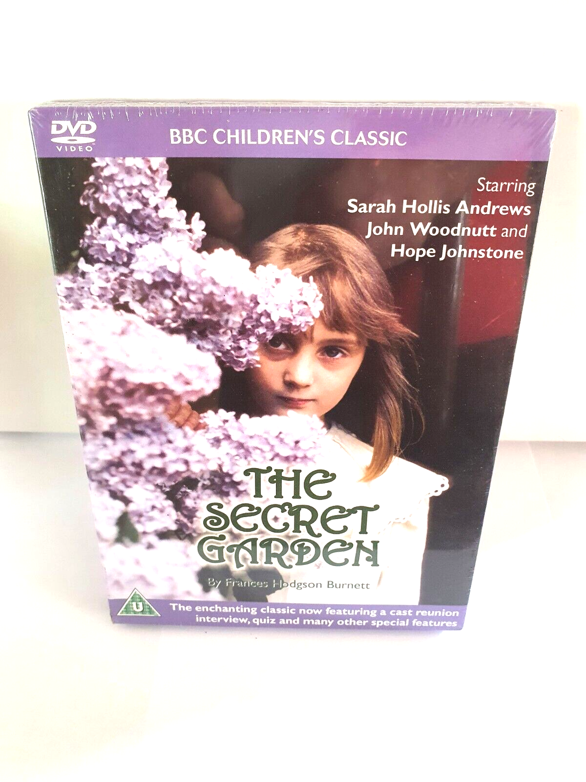 THE SECRET GARDEN DVD STARRING SARAH HOLLIS ANDREWS & JOHN