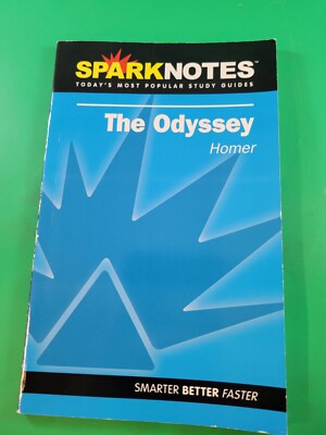 The Odyssey Homer (SparkNotes Literature Guide) PB