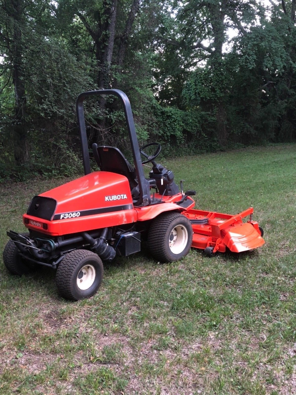 Kubota 3060 30 hp 72”, 4 wheel drive outfront Diesel Mower