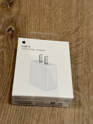 Apple Genuine OEM 20W Charger USB-C Power Adapter iPhone X/ 11/12/13/14MAX Pro