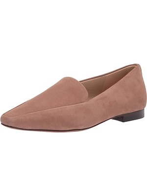 Женские бежевые кожаные лоферы без шнуровки Emelie Square Toe SAM EDELMAN 10,5 м