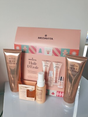 Medavita Huile d'Etoile SHAMPOO + Mask + Cond.+ Olio Aureo 150+150ml+50ML + 15ml
