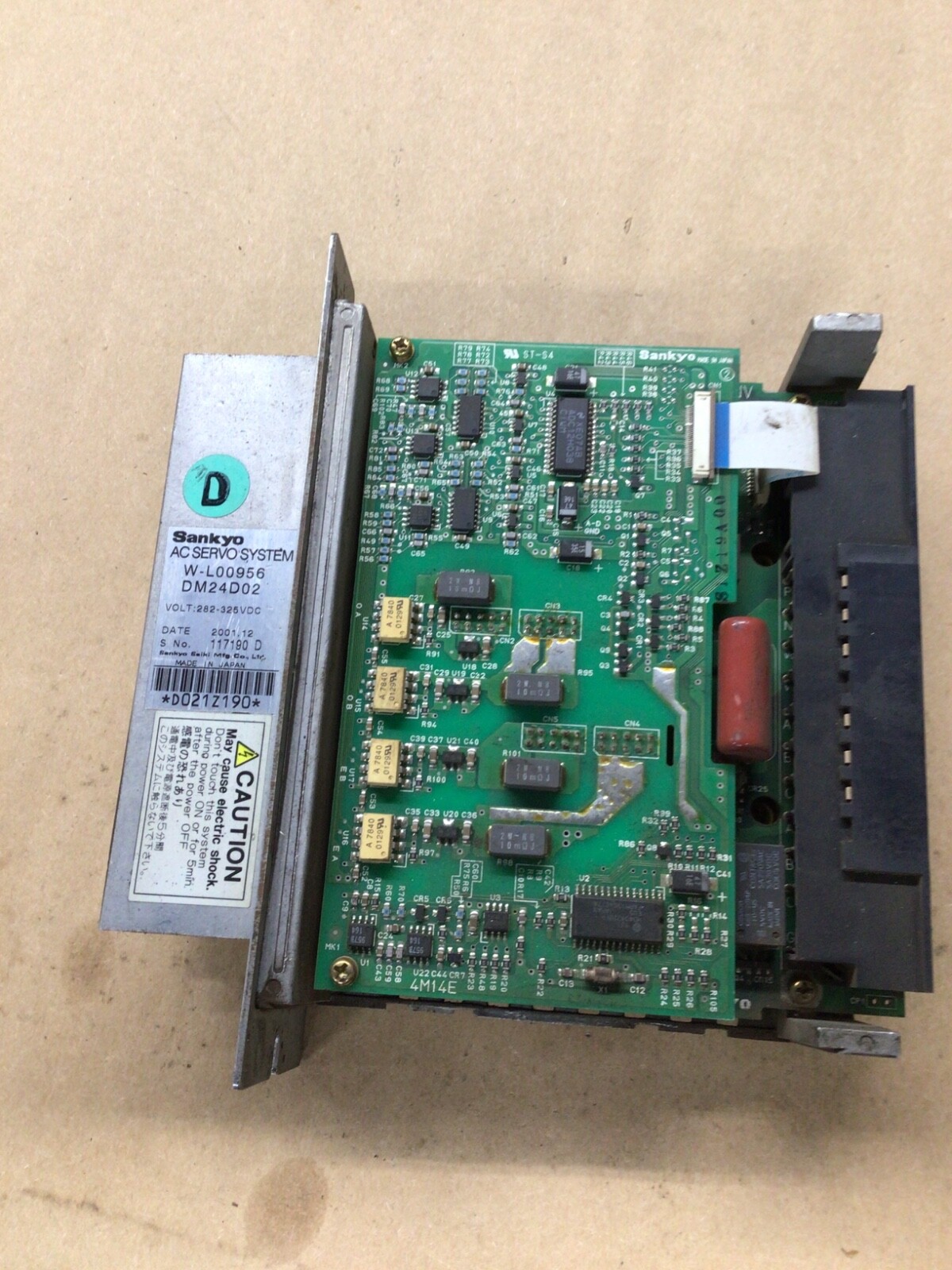 W-L00956 DM24D02 SANKYO AC SERVO SYSTEM #4004I148 | eBay W-L00956 DM24D02 SANKYO AC SERVO SYSTEM #4004I148 | eBay