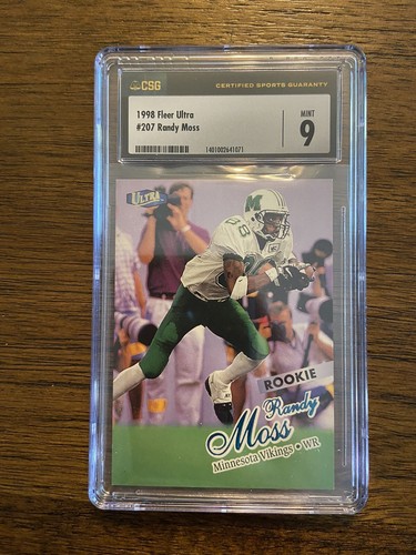 その他 1998 ULTRA RANDY MOSS ROOKIE Randy Moss 1998 Fleer Ultra #406 Base Price Guide - Sports