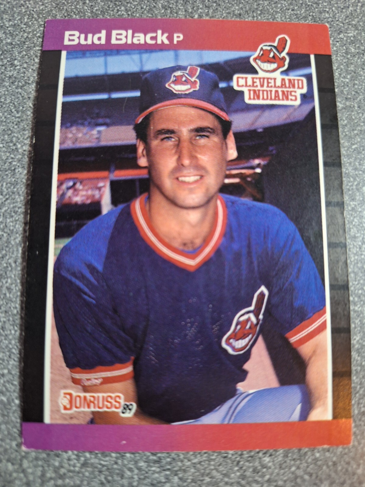 1989 Donruss - #556 Bud Black g278