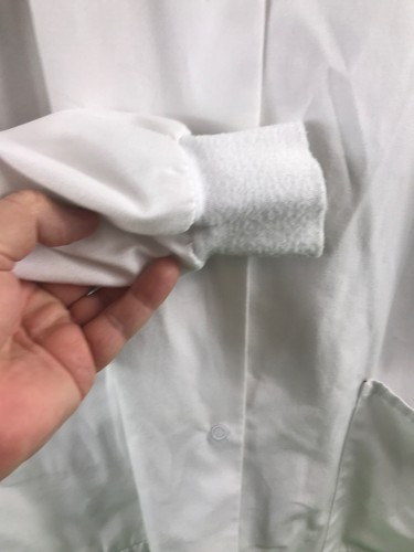 Cherokee Scrubs Medical Nursing Lab Coat Medium  Long Sleeves Free Shipping