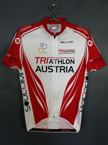MINT MENS SHIRT SOULLIMIT ITALY CYCLING BICYCLE BIKE JERSEY MAGLIA SIZE M MEDIUM