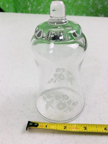 HOME INTERIORS (1) HUMMINGBIRD GLASS PEG VOTIVE/TEALIGHT CANDLE SconceGlobe