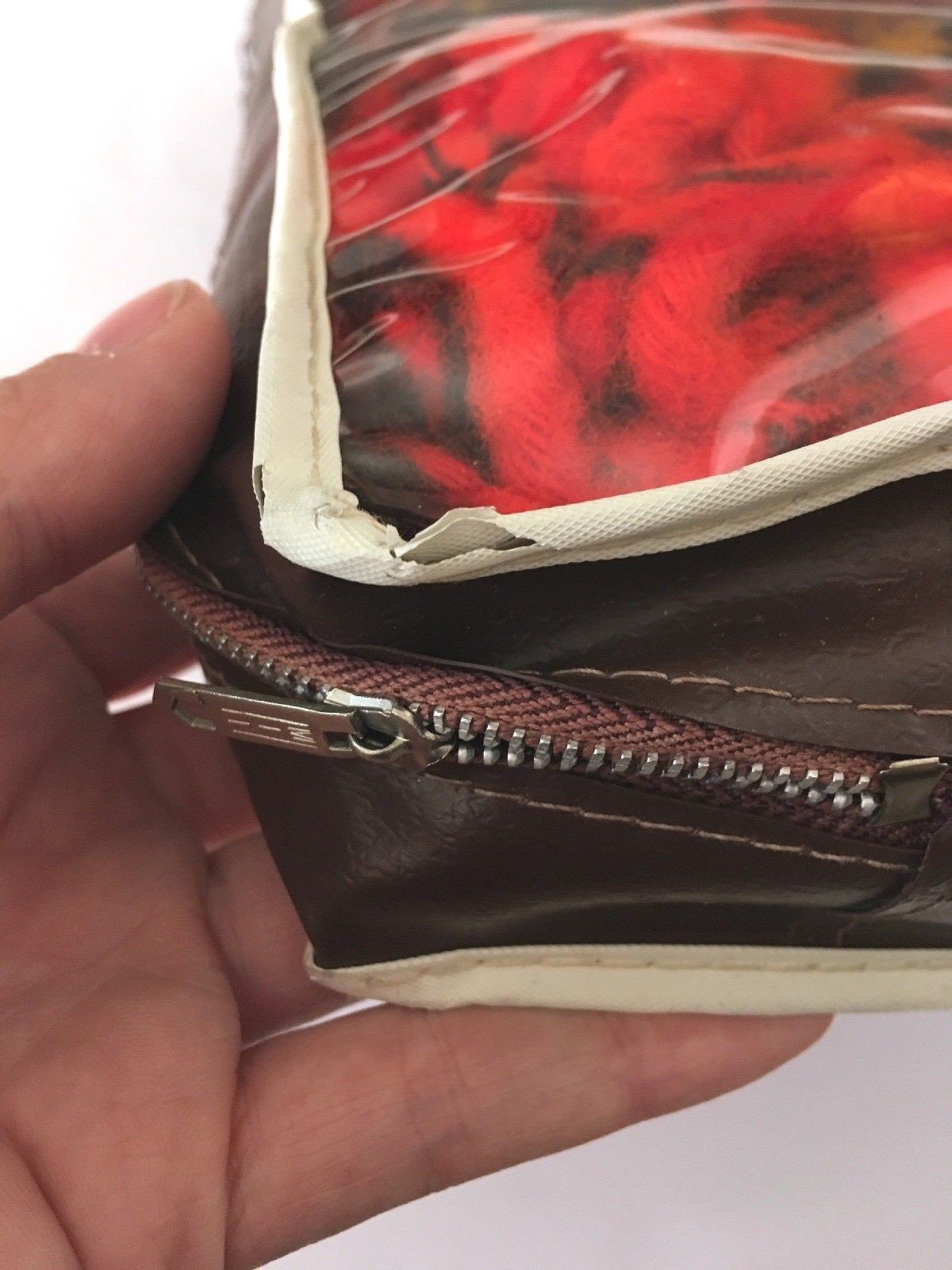 Vtg Faribo Wool Stadium Throw Blanket Poncho Red Tartan Plaid Warm Center Zipper