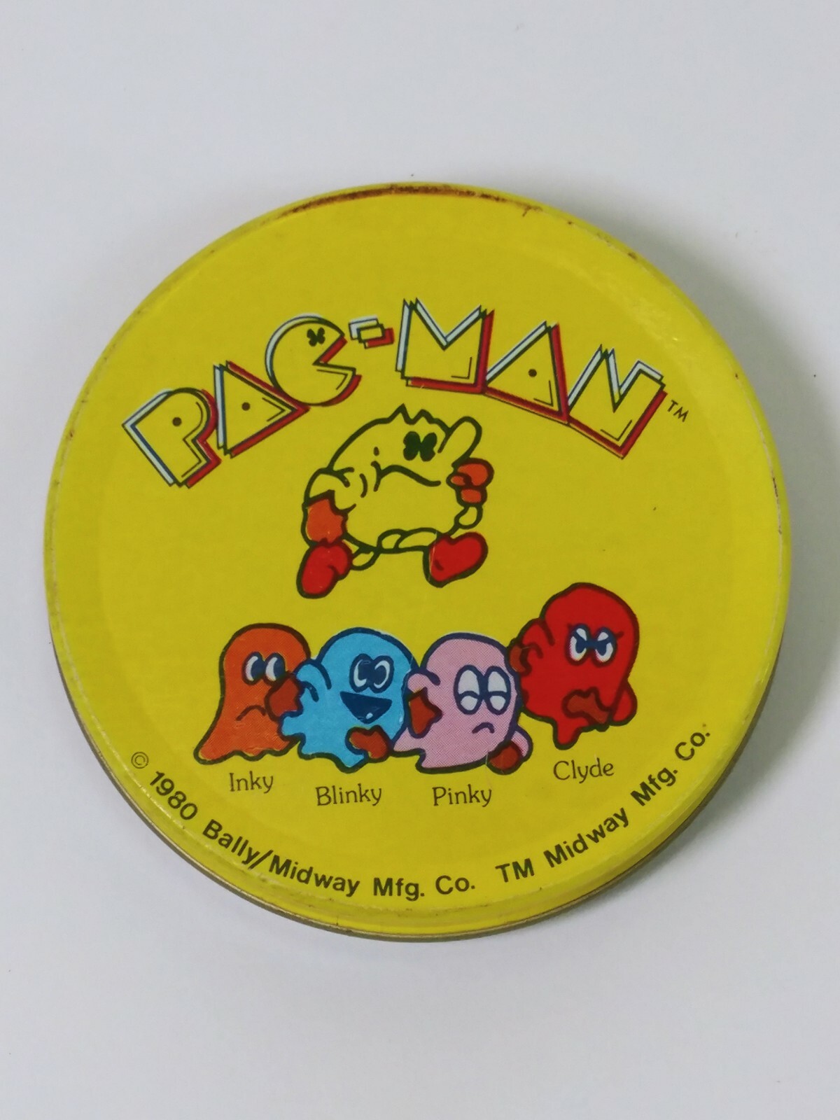 80年代 vintage PACMAN パックマン グラスベイクファイヤーキング 80年代 vintage PACMAN パックマン グラスベイク