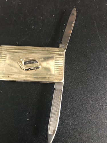 Vtg Typewritter Money Knife Clip