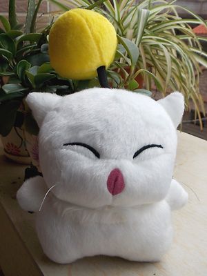 Final Fantasy 14 X  XL Mogli Official Plush 8'' Yellow ver. TAITO Cosplay