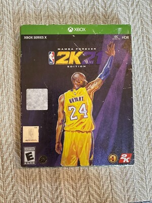 NBA 2K21 Mamba Forever Edition - Xbox Series X - Kobe Bryant + Slipcover New