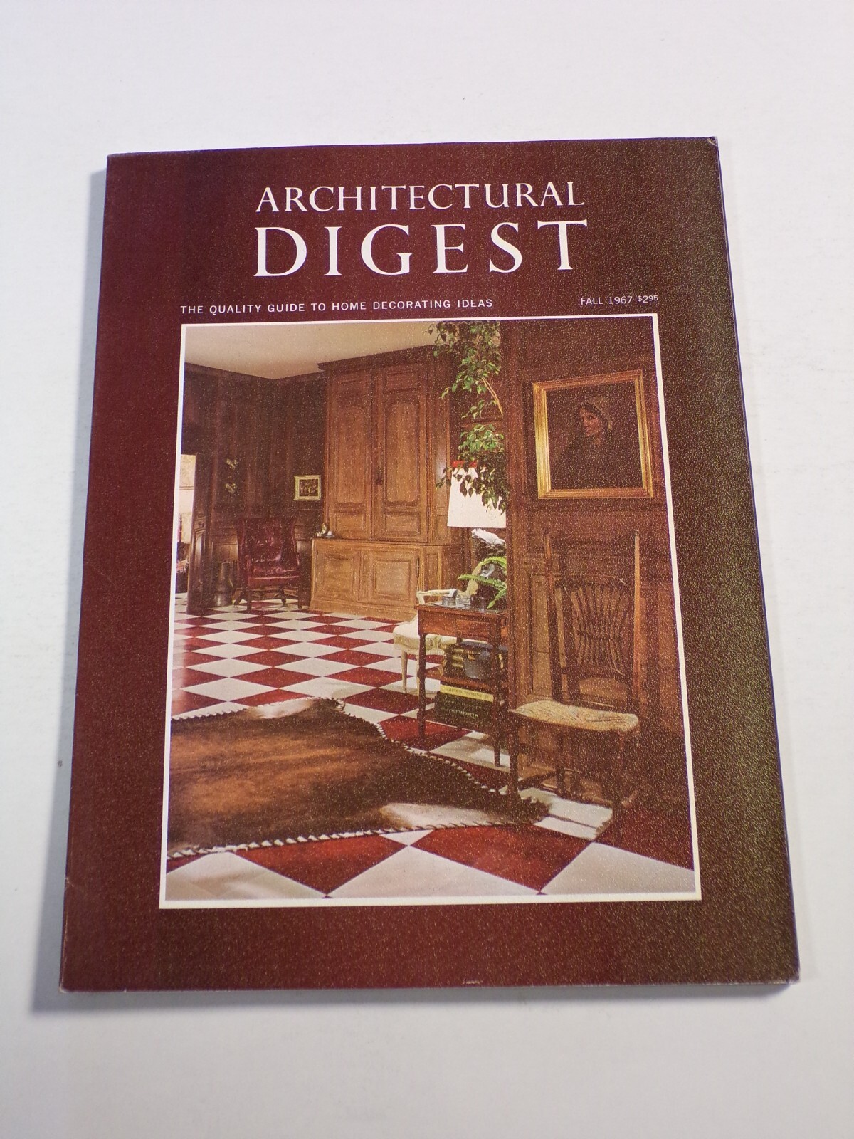 Architectural Digest Fall 1967 Interior Design Magazine