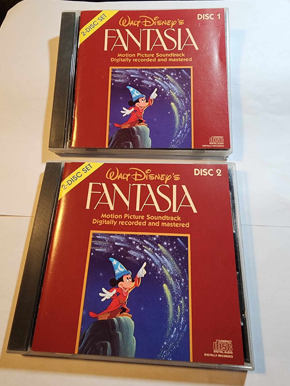 FANTASIA - Walt Disney - 2 DISC SET Soundtrack VG+/EX CD3 | eBay