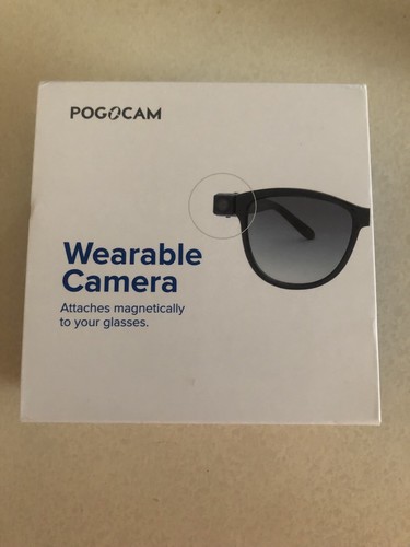 PogoCam  Removable Photo & HD Video Camera With Glasses BRAND NEW