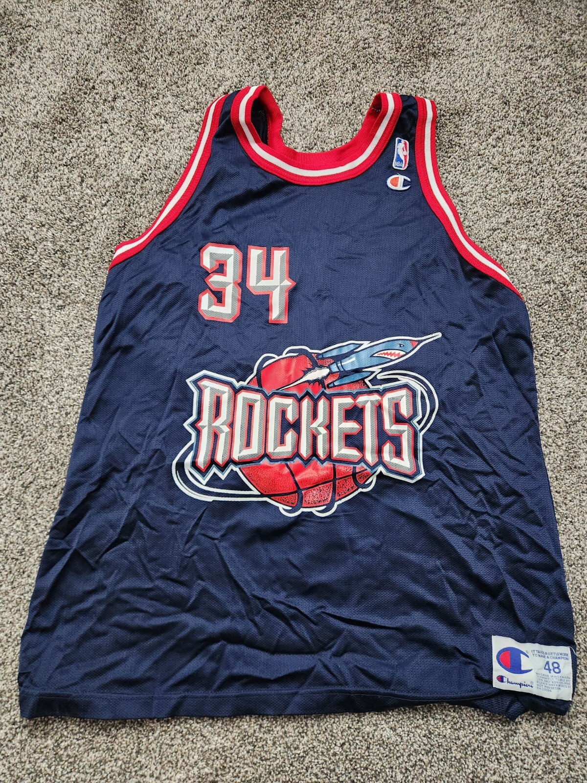 ROCKETS OLAJUWON 34 ユニフォーム セット　NBAセットアップ $_12.JPG?set_id=880000500F
