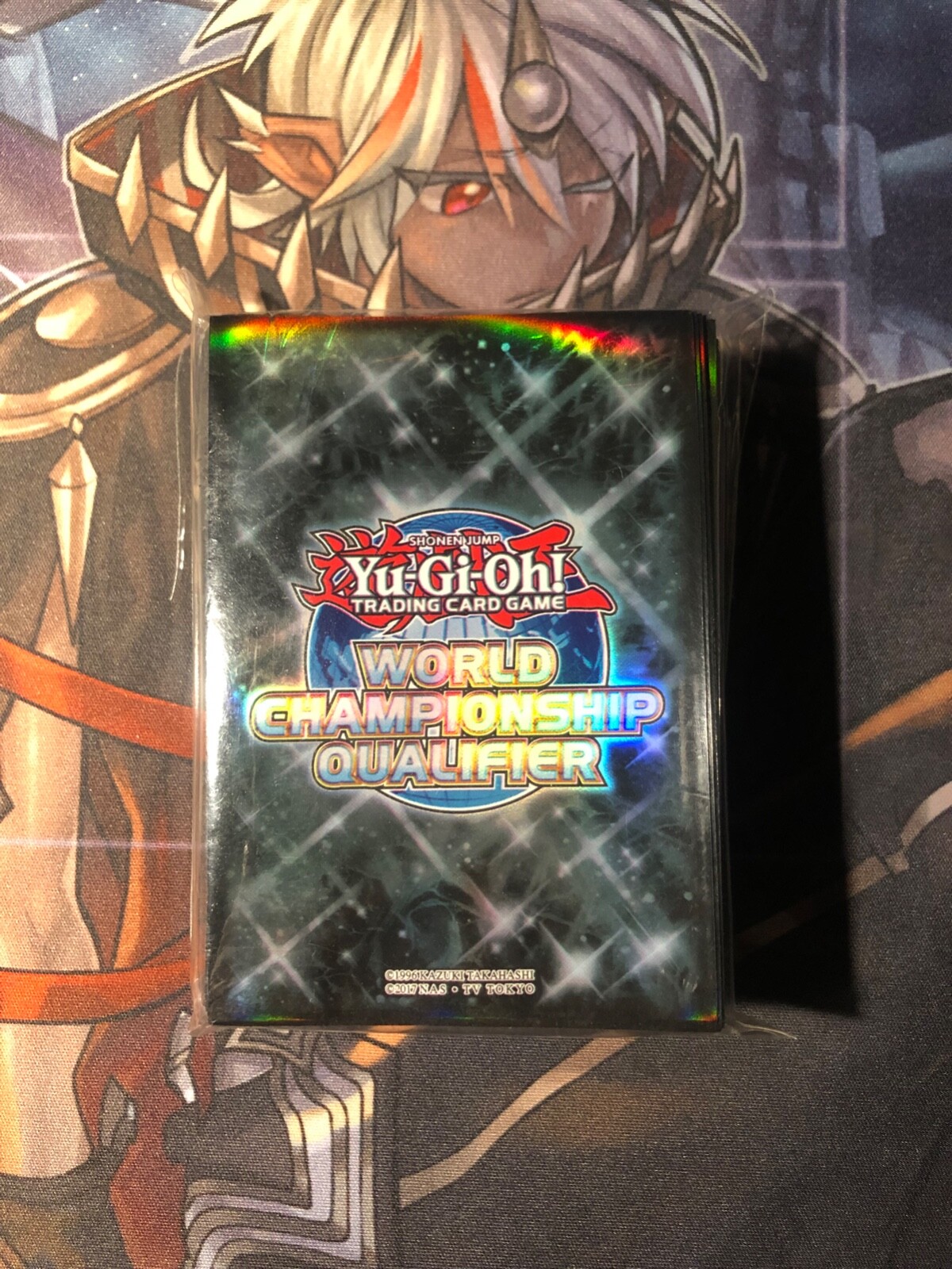 遊戯王WCQ WORLD CHAMPIONSHIP QUALIFIER 青 YuGiOh Sleeves World Championship Qualifier WCQ 2014 Teal