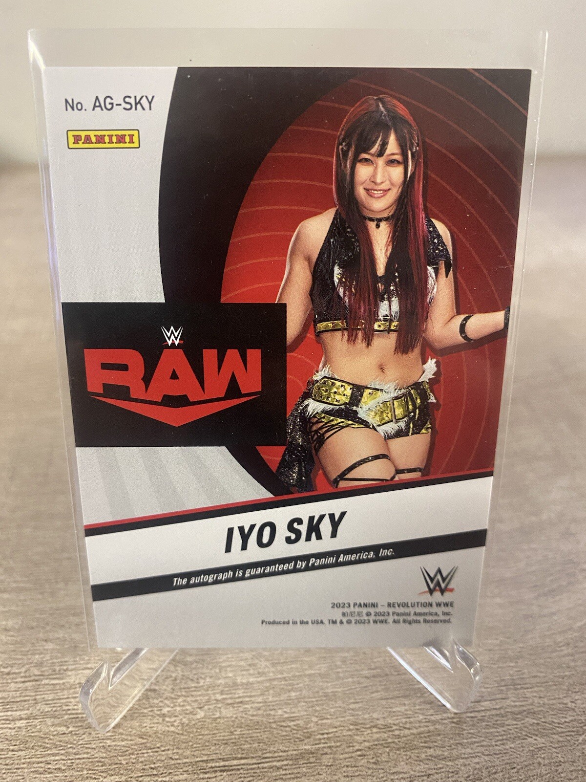 2023 Revolution WWE Iyo Sky Autograph #AG-SKY
