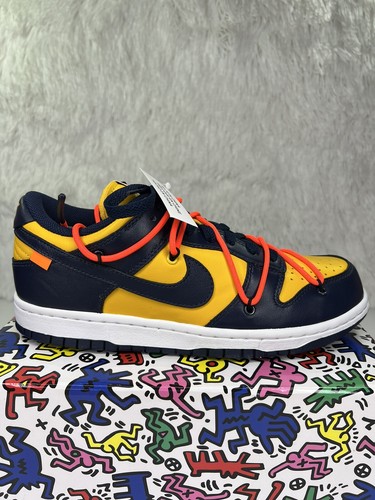 Nike Dunk Low Off-White University Gold イエロー CT0856-700 Off White X Dunk Low 'University Gold' - Nike - CT0856 700