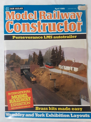 Model Railway Constructor #611 Apr 1985 FREE SHIPPING British etched brass kit