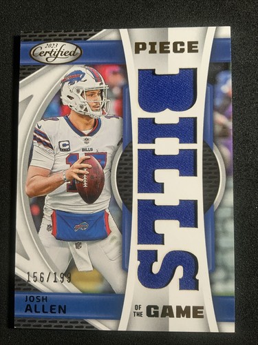 2023 Panini Certified Josh Allen #POG-7