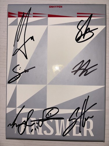 ENHYPEN ANSWER サイン入り CD ENHYPEN ANSWER サイン入り CD ENHYPEN ANSWER サイン入り CD