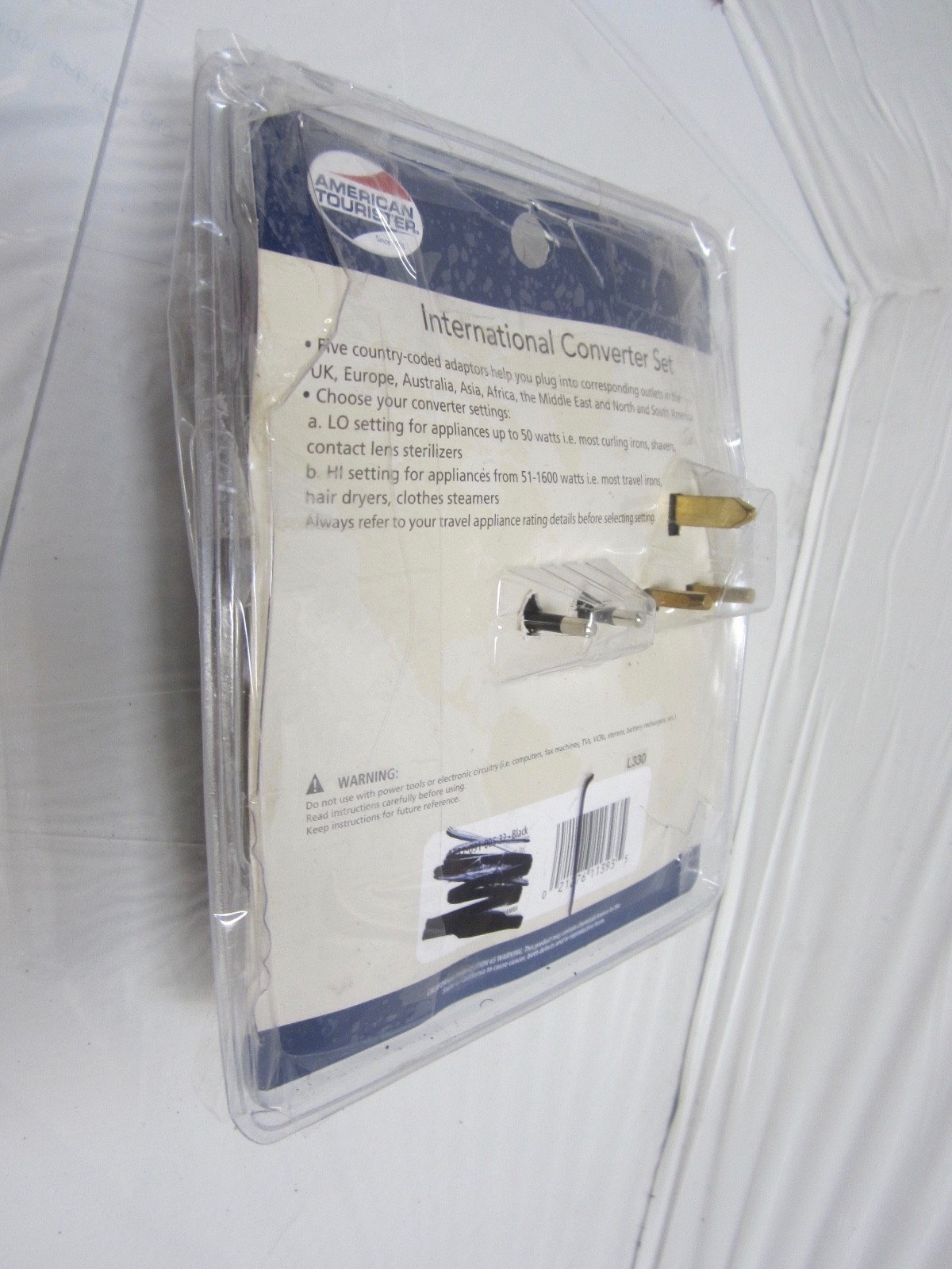 American Tourister World wide power converter unit, store return