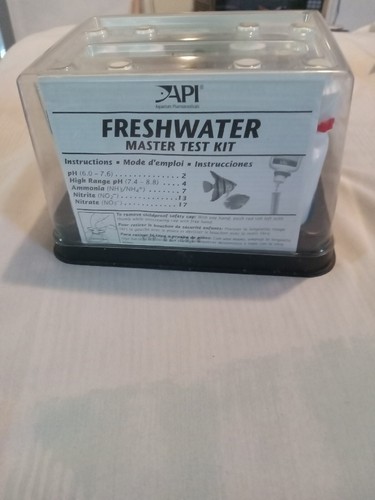 【新品未開封】API Freshwater Master Test Kit Amazon.com : API Freshwater Master Test Kit : Pet Supplies