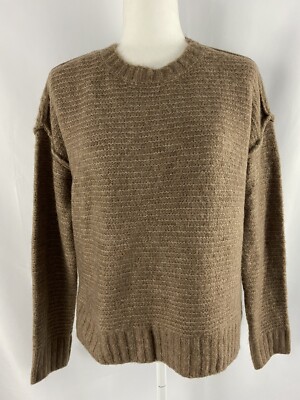 Vero Moda O-Neck structure blouse sepla Tint sweater women size S beige