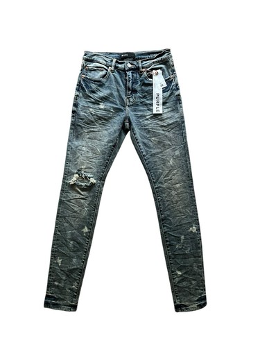 PURPLE BRAND スキニーデニム　29 Purple Brand Jeans Mens Slim Fit Skinny Acid Bleach Blue
