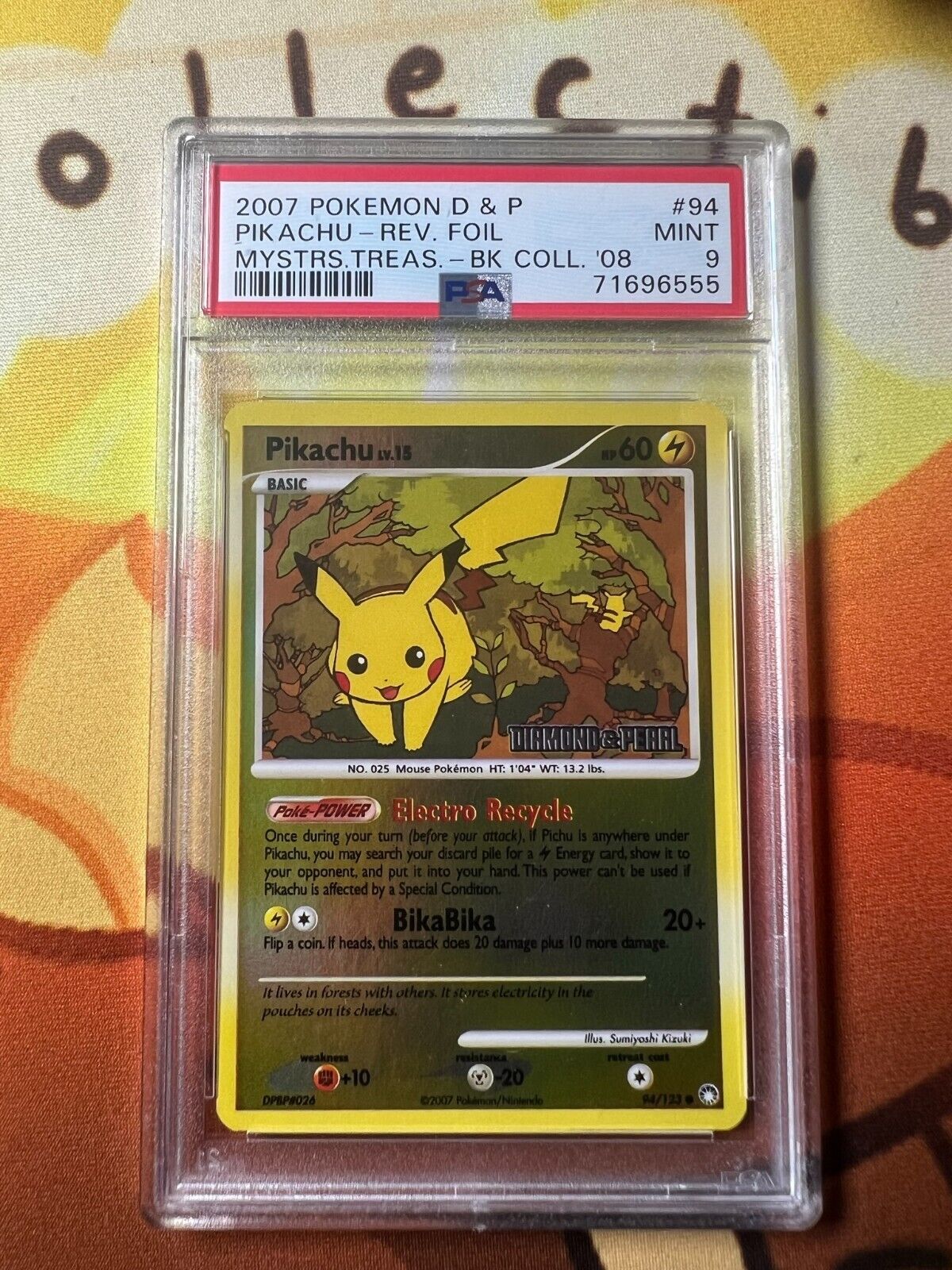 Pokemon TCG 2008 Burger king collection promo pikachu Pokemon TCG 2008 Burger king collection promo pikachu