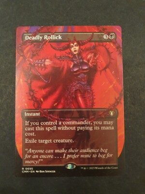 Deadly Rollick - Borderless Rare - Commander Masters - CMM MTG