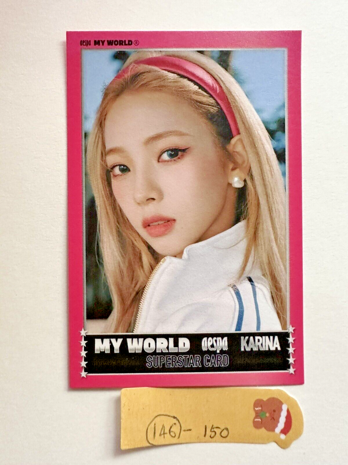 aespa My World Spicy Photocards Karina Winter Giselle
