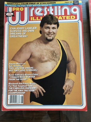 6 Vintage 1980's Wrestling Magazines~Lawler~Hulk~Tojo~Rock N Roll~Fabulous Ones~