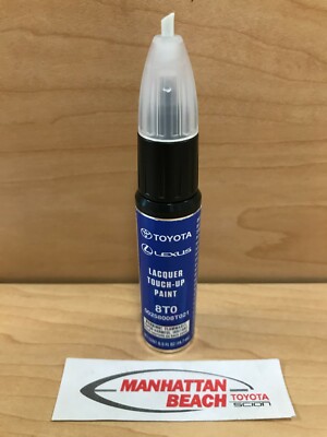 GENUINE TOYOTA BLAZING BLUE PEARL TOUCH-UP PAINT CODE 8T0