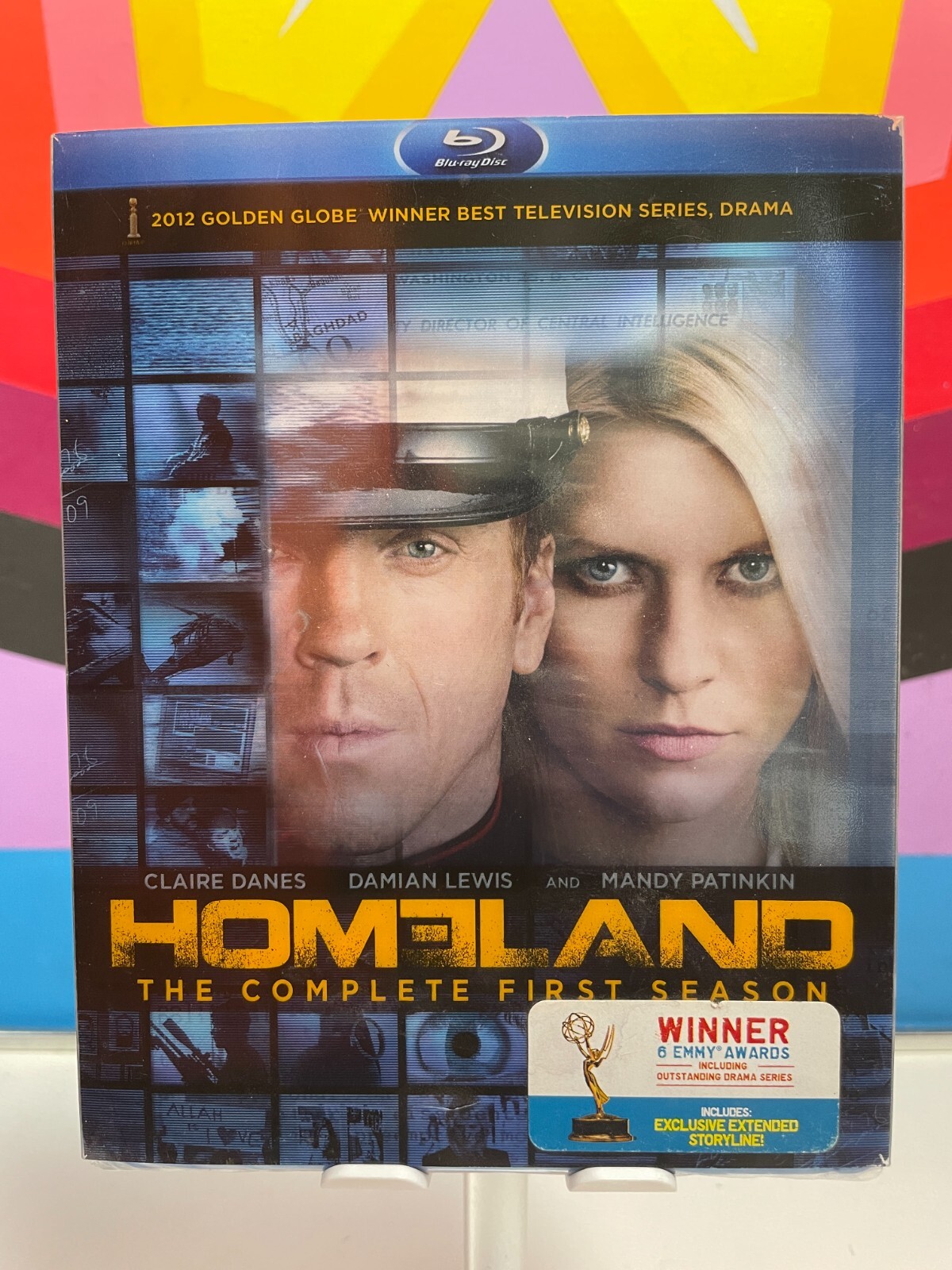 Homeland The Complete First Season 1 One (Blu-ray, 2012, 3-Disc Set w Slipcover)