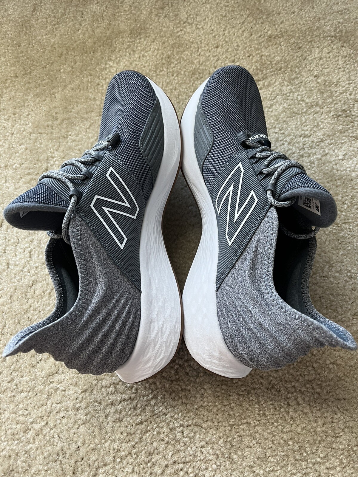 MROAVTG Grey Athletic Running Shoes 
