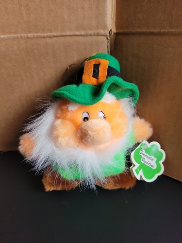 Emerald Buddies Leprechaun Kiddiefun DUBLIN 2 St Patrick's Plush Stuffed Animal