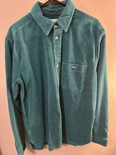 トップス vintage corduroy shirt Vintage corduroy shirt with buttons in dark brown color size