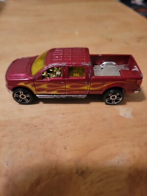 HOT WHEELS 2009 FORD F-150 RARE Red VARIATION B1