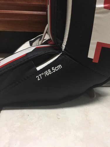 Tour Goalie Leg Pads Gravity Tec Lite Lexur 400 Size 27” 68.5cm