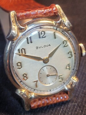 Bulova 1950 gold watches hot sale
