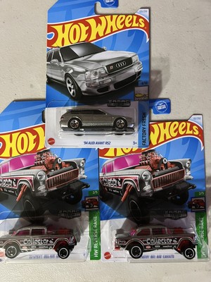 2024 Hot Wheels Zamac (1) 94 Audi Avant RS2 & (2) 55 Chevy Bel Air Gasser