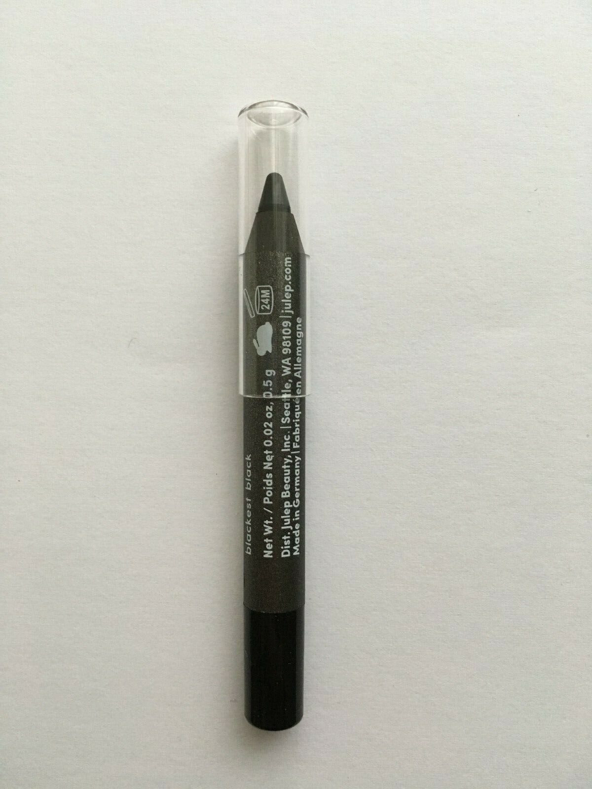 Julep When Pencil Met Gel Long Lasting Eyeliner Blackest Black 0.02oz 0.5g Mini